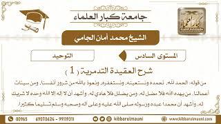 شرح العقيدة التدمرية الشيخ محمد أمان الجامي